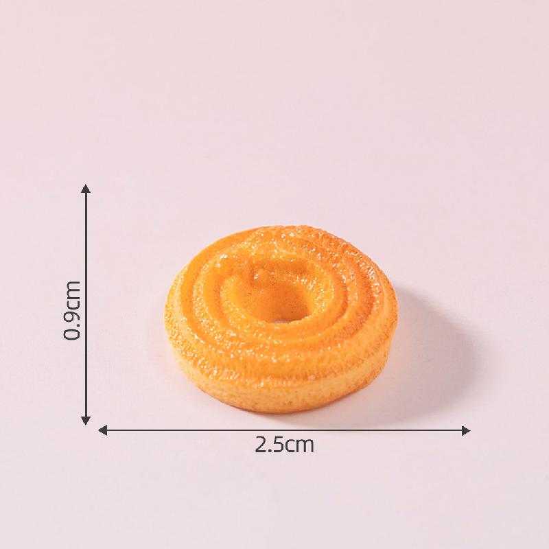 微景观创意仿真饼干面包食玩蛋糕烘焙 DIY装饰配件迷你微缩小摆件