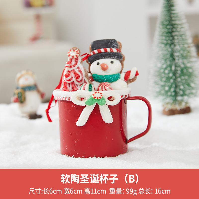 Trang trí Noel: Tách sứ, ông già Noel, người tuyết đáng yêu