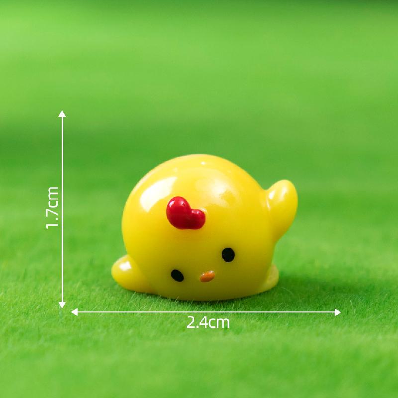 微景观创意小鸡仔萌粒公仔园艺造景 DIY装饰品配件迷你树脂小摆件