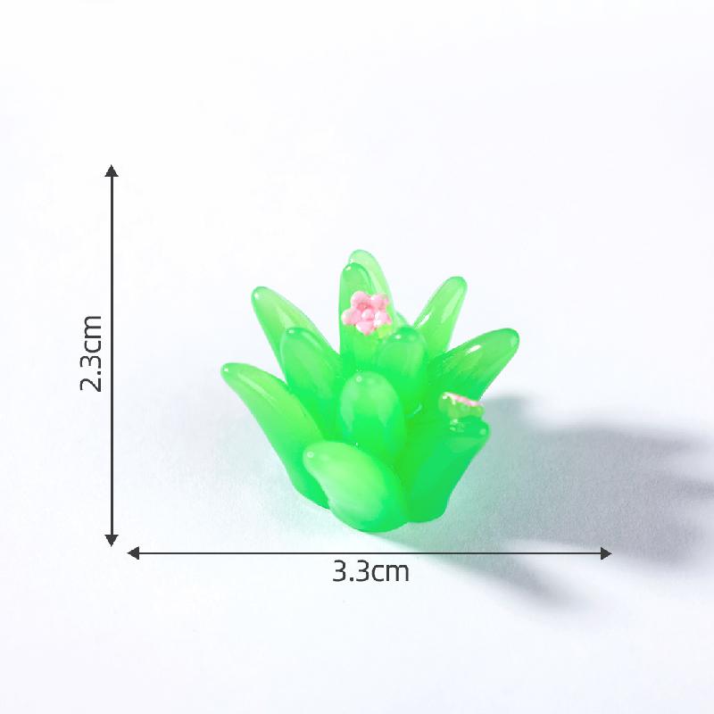 微景观新品创意仿真小草造景材料 DIY装饰配件微生态瓶迷你小摆件