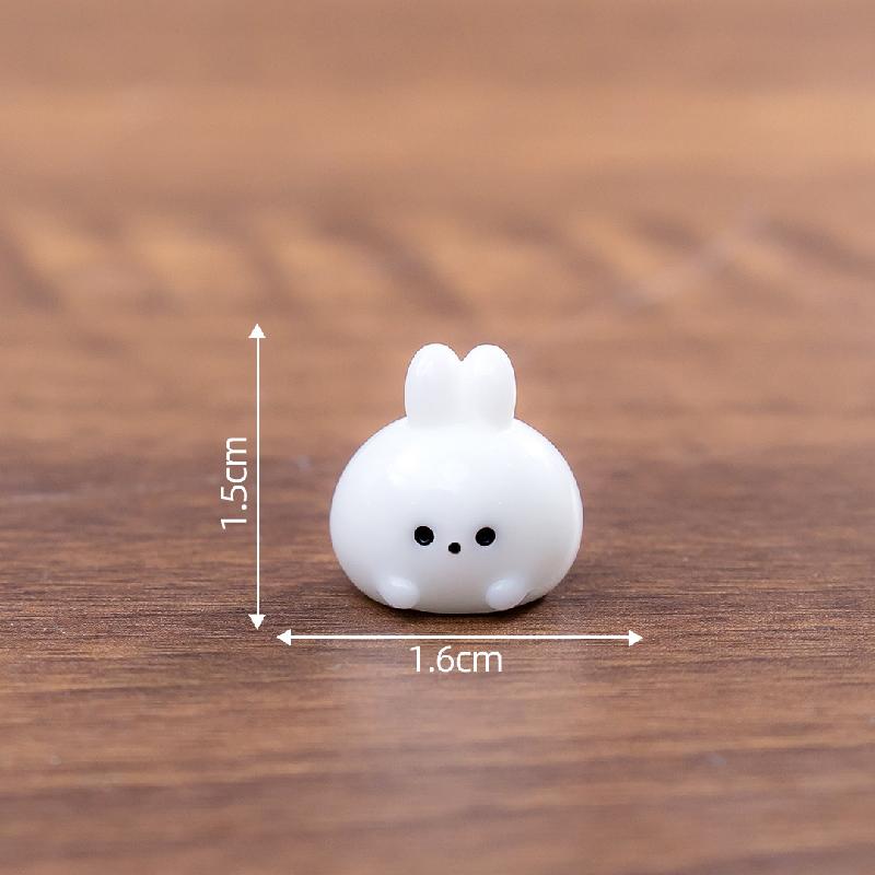 Tiểu cảnh gấu trúc và thỏ với xửng hấp, trang trí dễ thương (ZC-304)