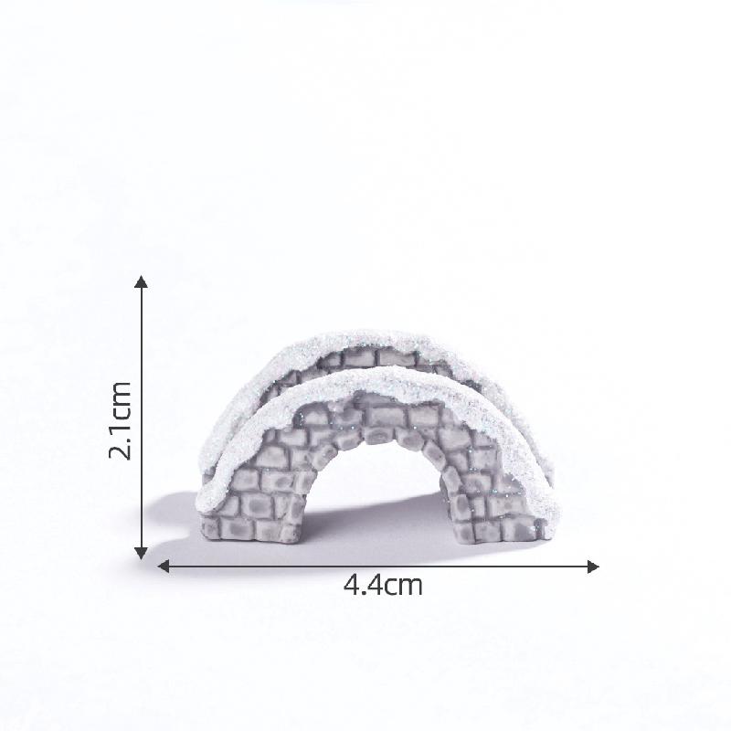 Cầu Đá Và Cầu Gỗ Cổ Điển Mini (PK-532)