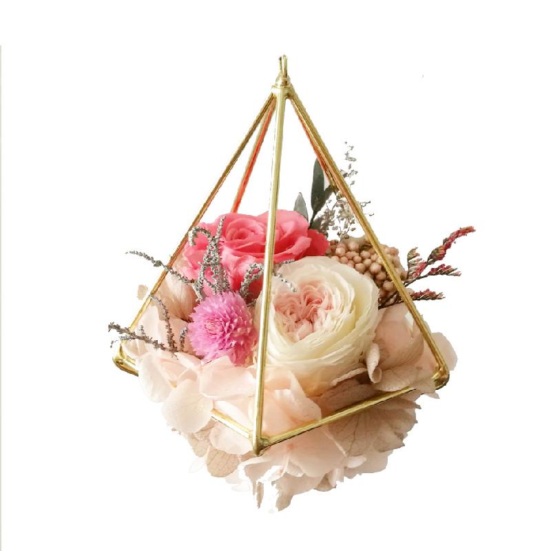 DG-47 Chỗ ống kính hình tam giác lăng kính sáng tạo, phòng hoa hồng bướm