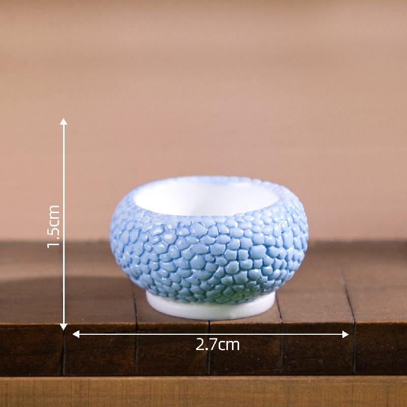 微景观创意简单多彩花瓶盆栽娃娃屋 DIY装饰品配件迷你桌面小摆件