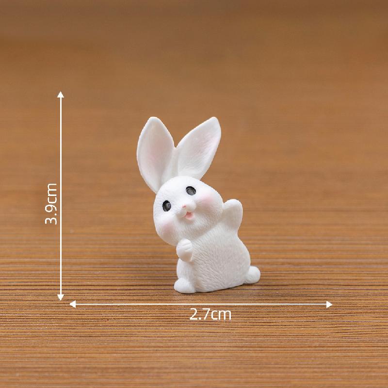 Thỏ Cà Rốt Mini Trang Trí Nhà Búp Bê (PK-177)
