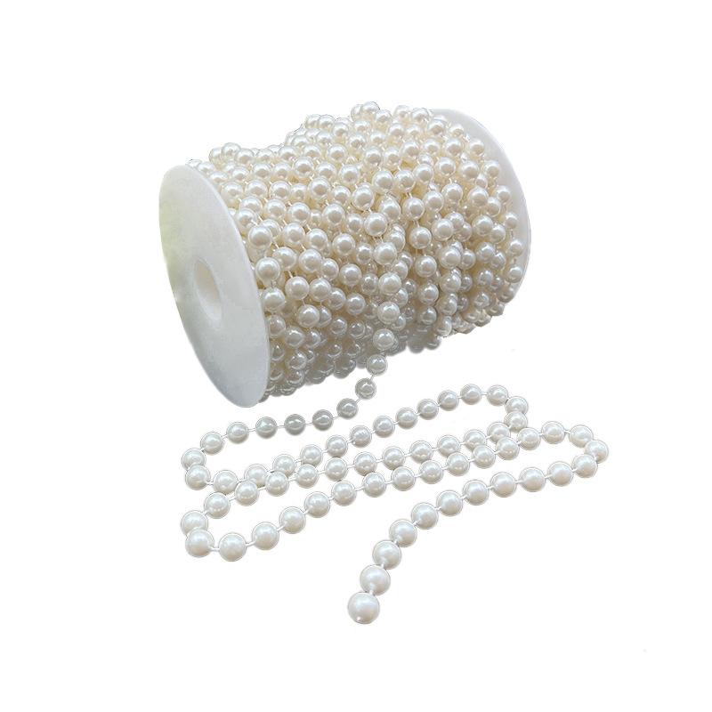 Dây chuỗi ngọc trai giả ABS từ 6-14mm, lý tưởng cho trang trí đám cưới. Đem đến vẻ đẹp sang trọng và tinh tế cho các sự kiện đặc biệt.
