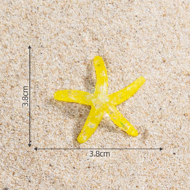 Sao biển và vỏ sò mini resin trang trí ốp điện thoại (ZC-757)