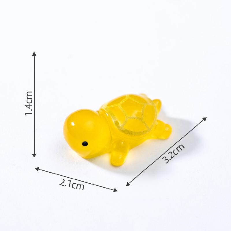 Rùa phát sáng mini trang trí bể cá tiểu cảnh (PK-727)