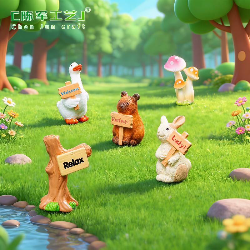 Thỏ Giơ Biển Và Capybara Mini (PK-191)
