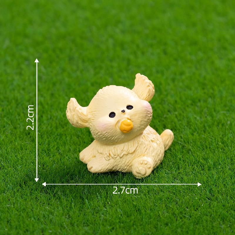 Chó Golden mũm mĩm mini trang trí (PK-718)