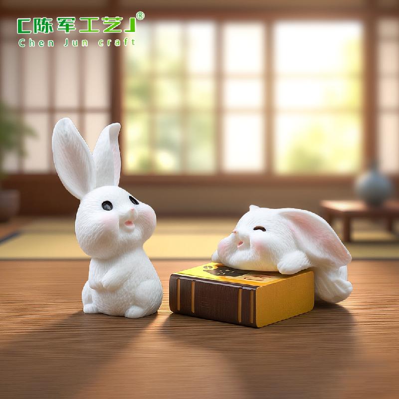 Thỏ Cà Rốt Mini Trang Trí Nhà Búp Bê (PK-177)