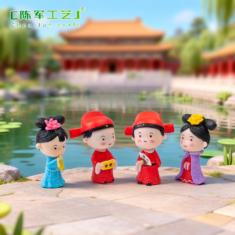 Tiểu cảnh trạng nguyên và công chúa phong cách cổ trang (ZC-708)