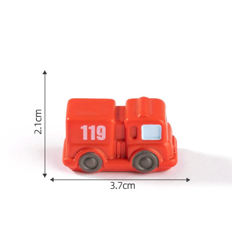 微景观消防车货车马路交通工具造景 DIY装饰品配件微缩迷你小摆件
