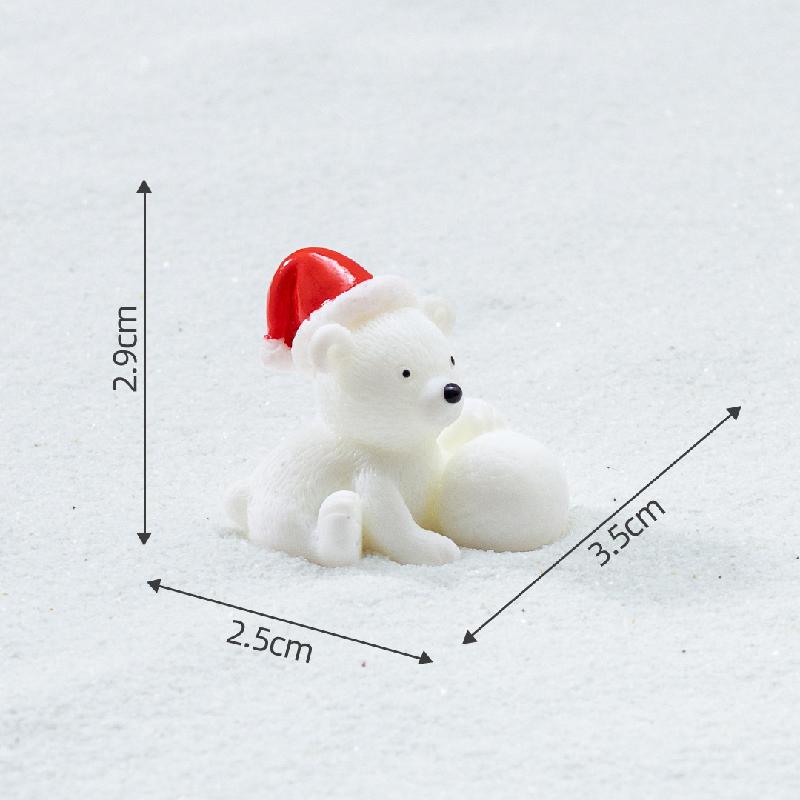 Tiểu cảnh ông già Noel và người tuyết, quà tặng học sinh mini (ZC-503)