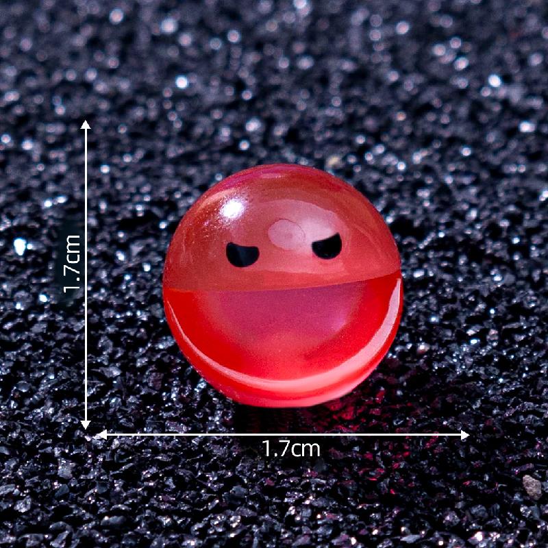 跨境外贸微景观创意夜光豆豆人萌粒 DIY装饰品配件迷你桌面小摆件