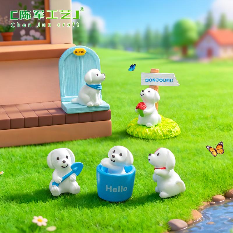 Chó Biển Chỉ Đường Mini Trang Trí (PK-182)