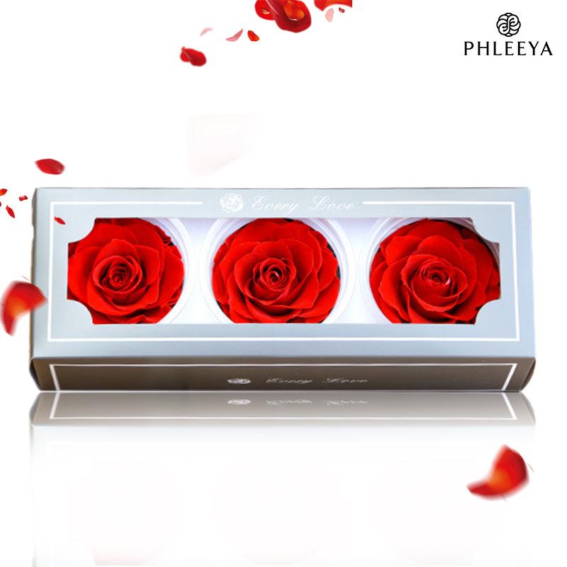 Hoa hồng vĩnh cửu hạng A DIY hộp quà Valentine (HK-145)