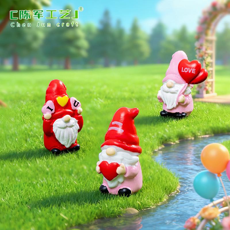 Chú Lùn Valentine Mini Trang Trí (PK-246)