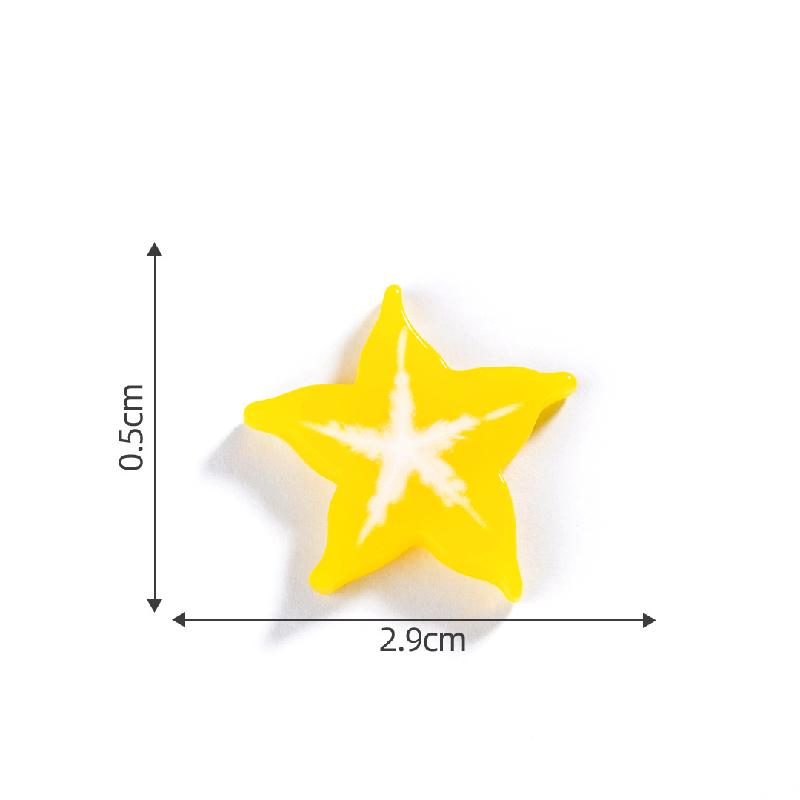 微景观创意切片水果橙子猕猴桃食玩 DIY装饰品盲袋配件迷你小摆件