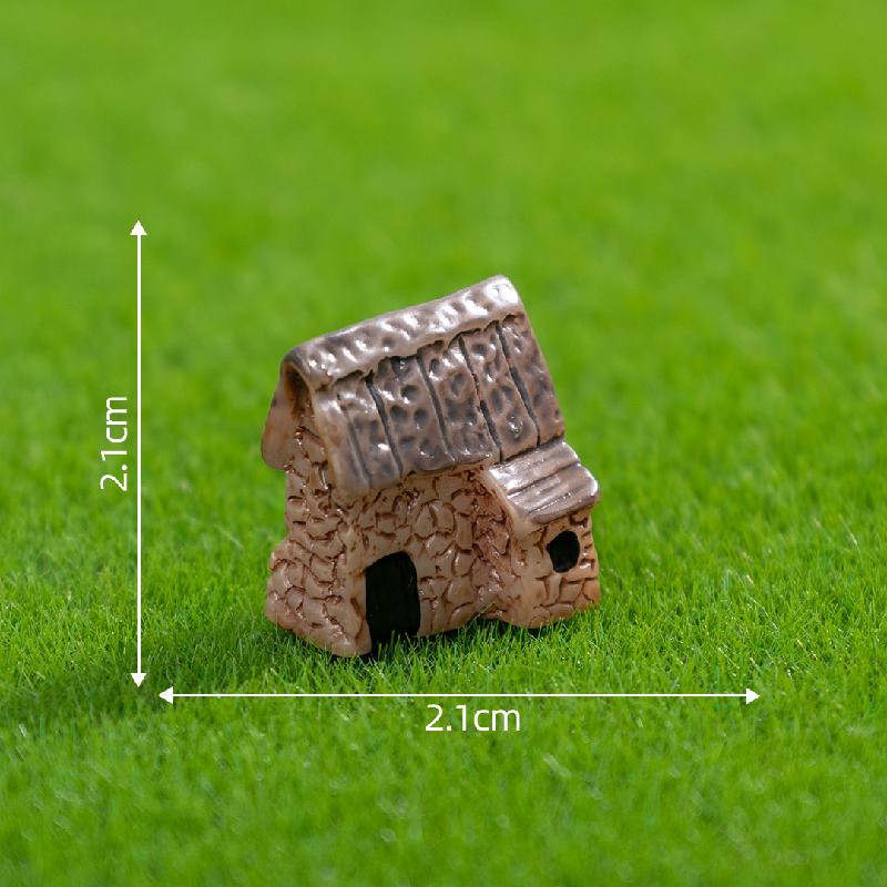 Tiểu cảnh nhà nhỏ, chậu cây mini, trang trí cây cảnh DIY (ZC-104)