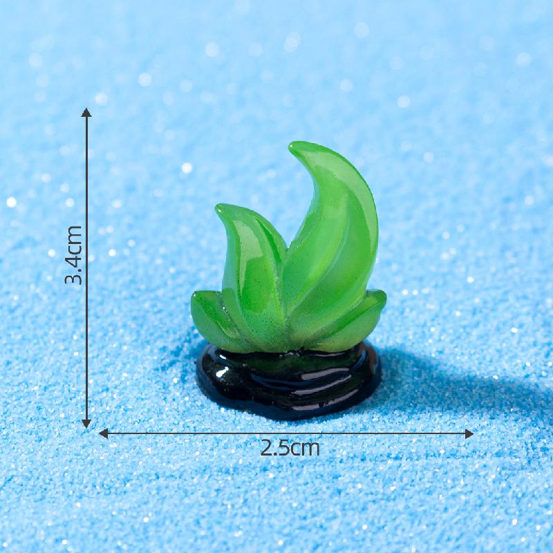 跨境新品微景观夜光小珊瑚 鱼缸海洋造景DIY装饰品配件迷你小摆件