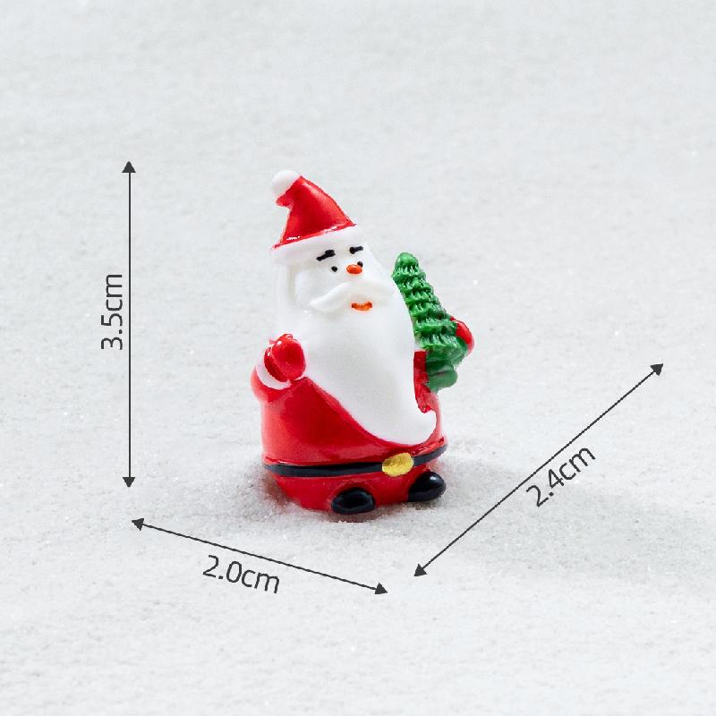 Tiểu cảnh ông già Noel và người tuyết, quà tặng học sinh mini (ZC-503)