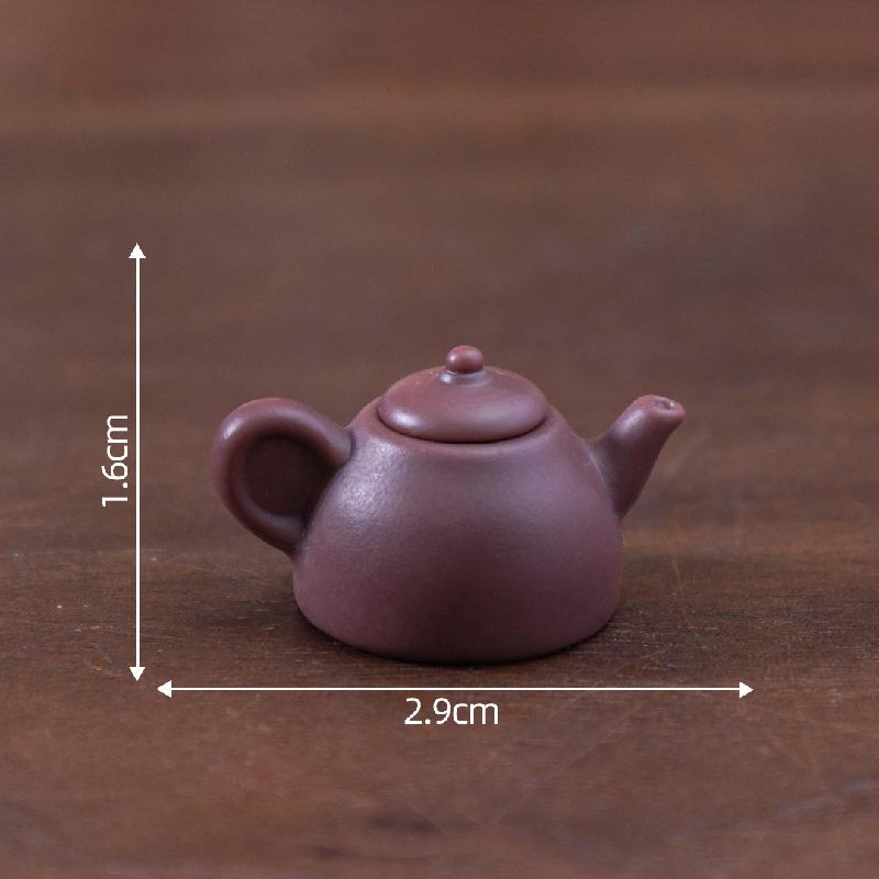 微景观创意多彩杯子茶壶娃娃屋 DIY装饰品配件迷你树脂桌面小摆件