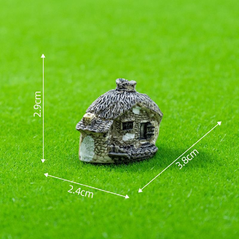 Tiểu cảnh nhà nhỏ Zakka, trang trí chậu cây với 8 mẫu (ZC-297)