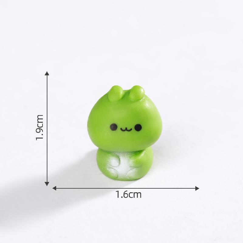 苔藓微景观创意可爱青蛙鳄鱼犀牛小动物公仔 DIY装饰品配件小摆件