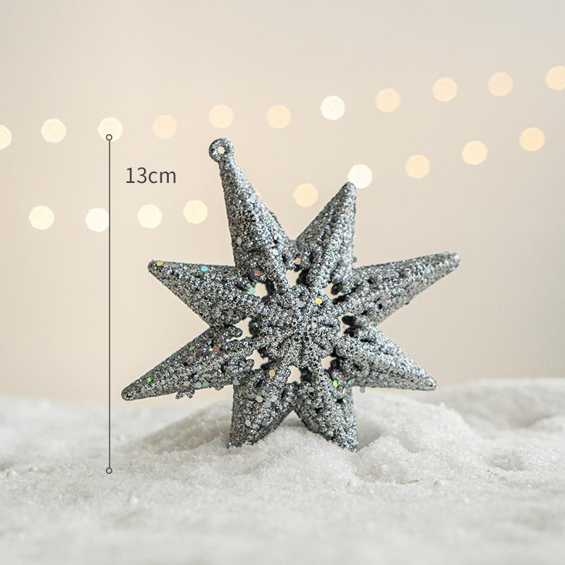 Trang trí Noel: Bóng vàng champagne, nơ trang trí đẹp