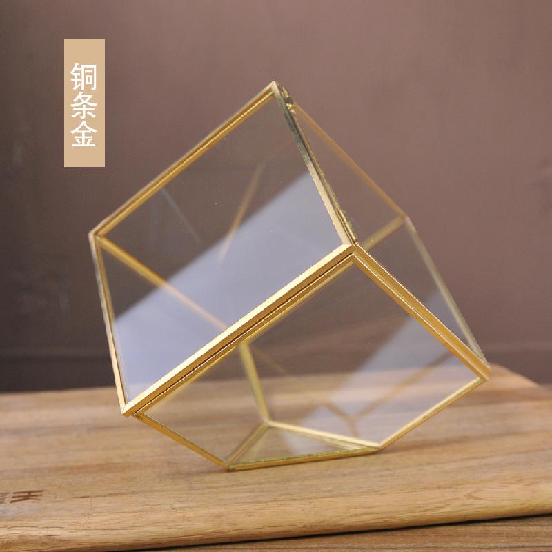 DG-57 Hoa vĩnh cửu trong kính cối, quà lễ hộp cỏ khô, sáng tạo thảm cỏ, khu vực nhỏ có nắp