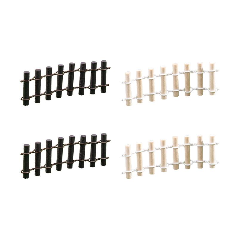Tiểu cảnh hàng rào gỗ mini, trang trí cây cảnh đa dụng (ZC-85)