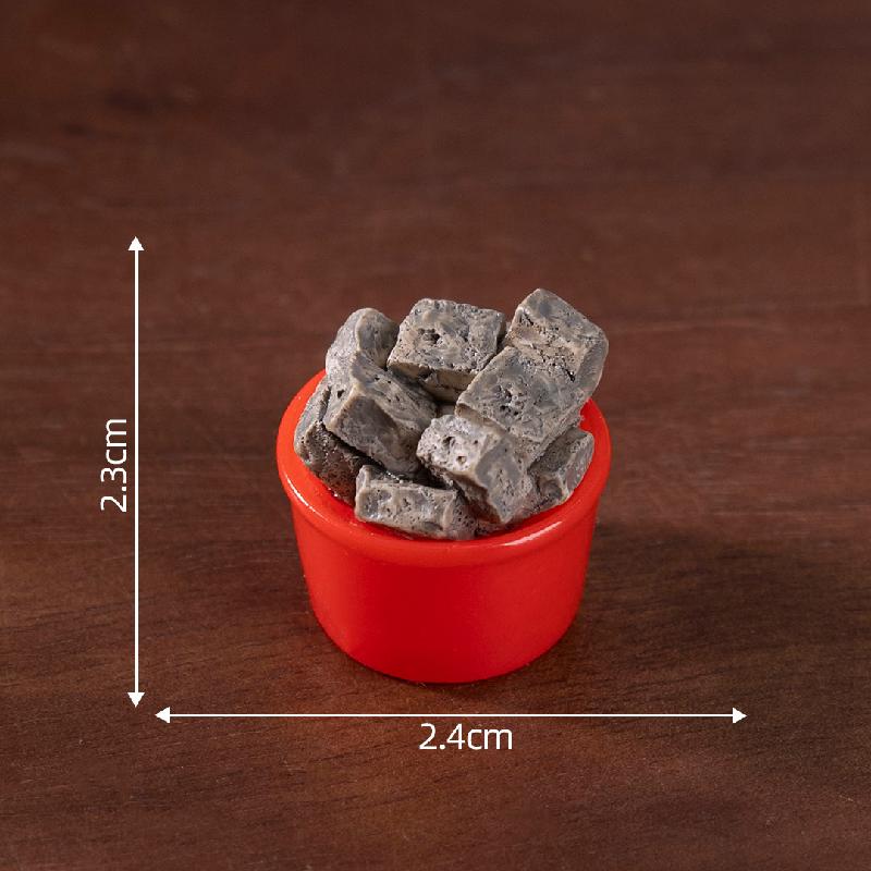 微景观创意食玩小吃臭豆腐龙虾夜宵DIY装饰品配件迷你桌面小摆件