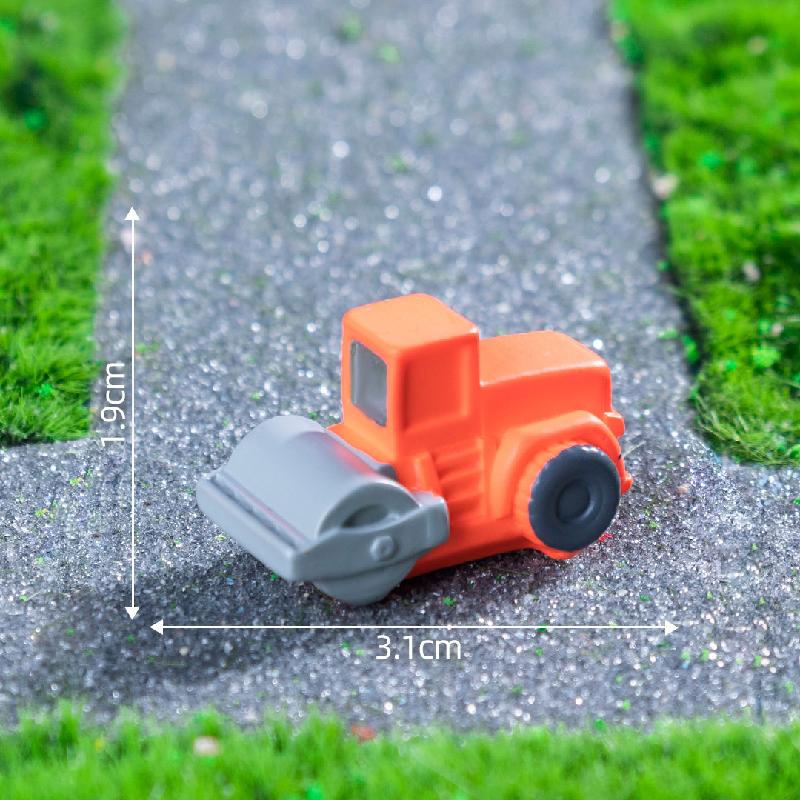 微景观创意迷你Q版汽车交通工具标识DIY装饰品配件微缩场景小摆件