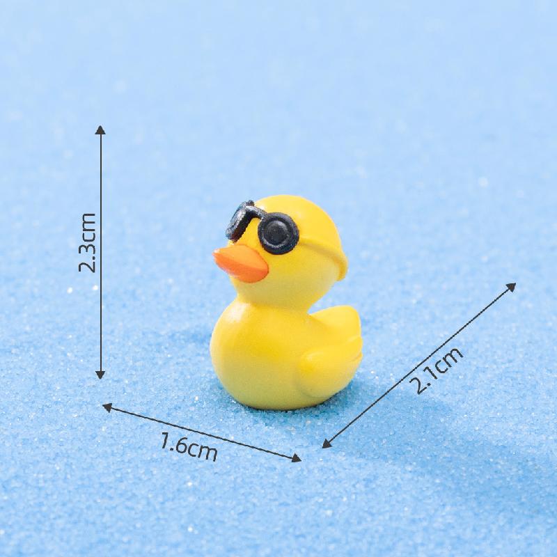 Tiểu cảnh vịt nhỏ, phụ kiện trang trí cây cảnh dễ thương DIY (ZC-510)