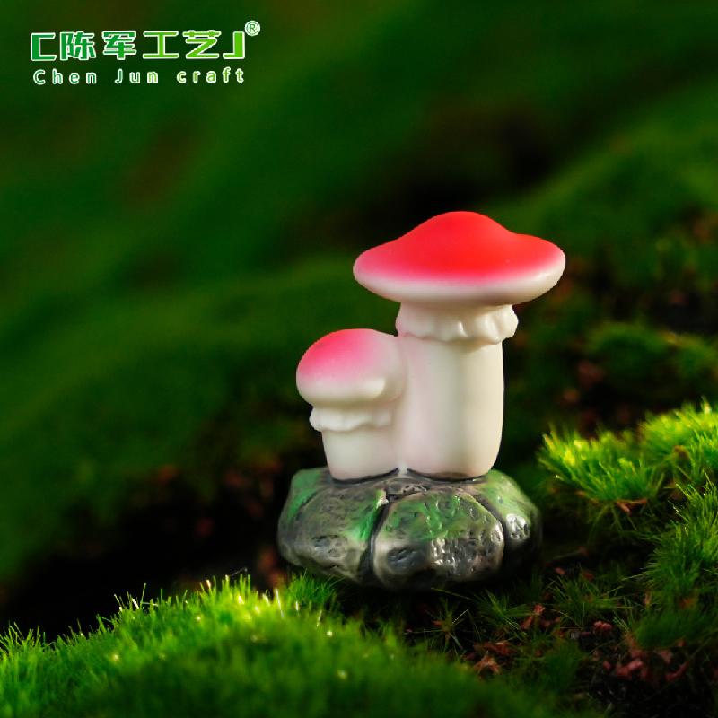 Tiểu cảnh nấm dễ thương, sân vườn DIY, phụ kiện bàn tiểu cảnh mini đáng yêu (ZC-506)