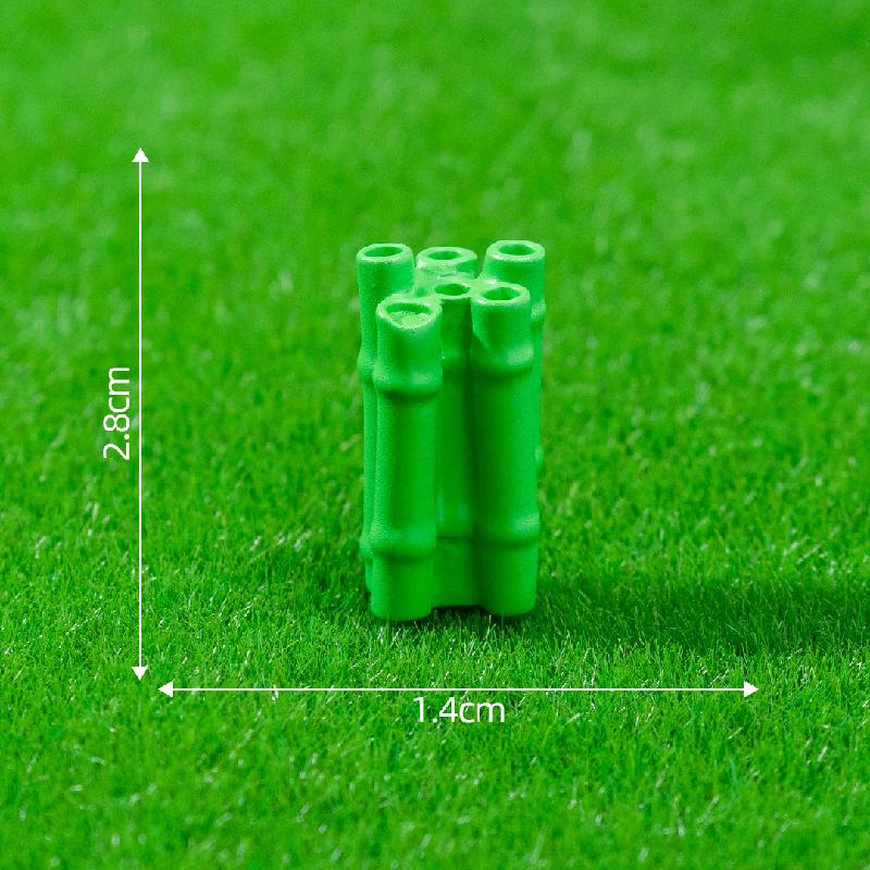 Tiểu cảnh gấu trúc dễ thương, trang trí tre và măng mini (ZC-59)