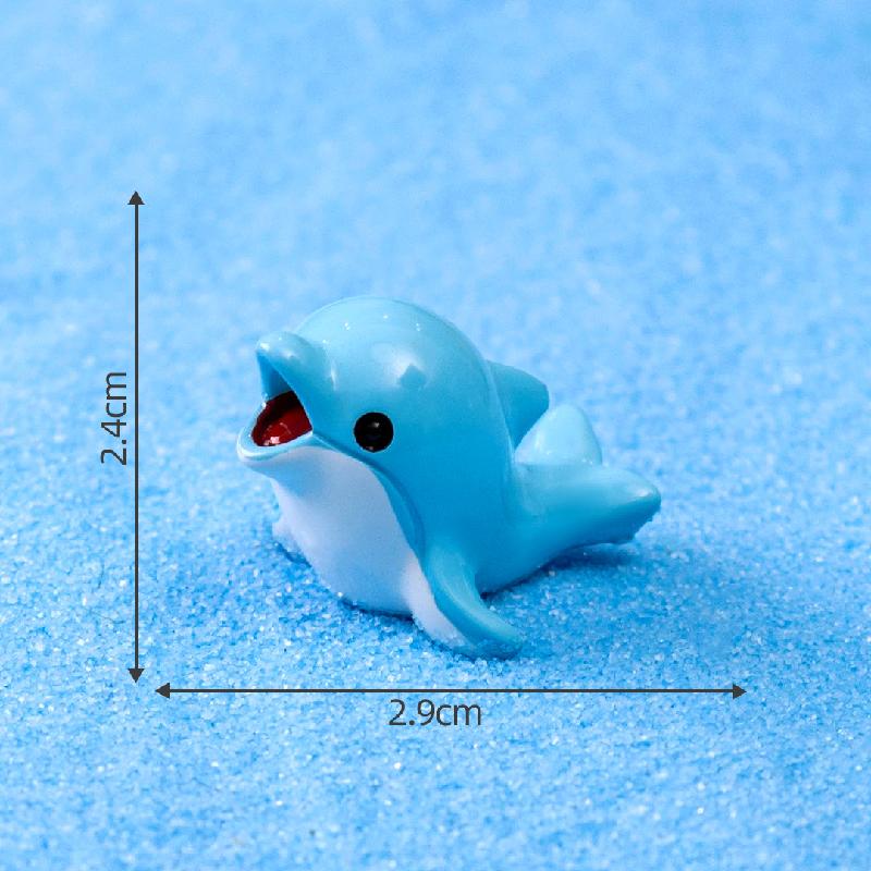 Tiểu cảnh cá heo, sư tử biển, búp bê DIY, sân vườn tiểu cảnh mini đáng yêu (ZC-598)