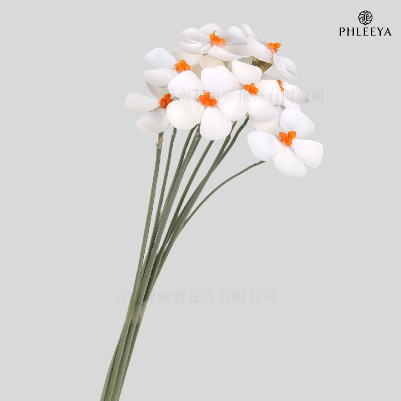 Hoa violet khô DIY hoa trang trí nhà cửa hoa giả (HK-27)