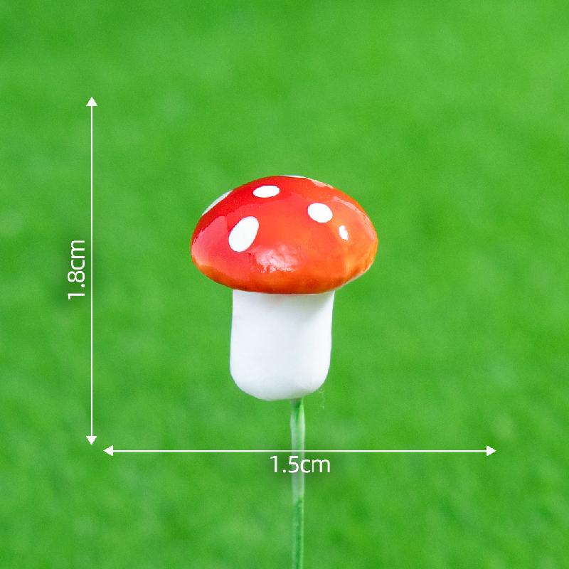 Mô hình nấm mini màu sắc, phụ kiện tiểu cảnh đáng yêu (ZC-20)