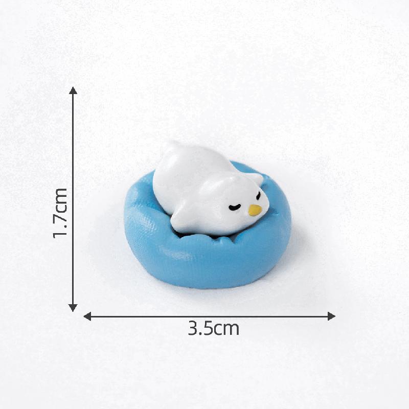 微景观创意可爱小狗睡觉小动物 DIY装饰品配件迷你车载桌面小摆件