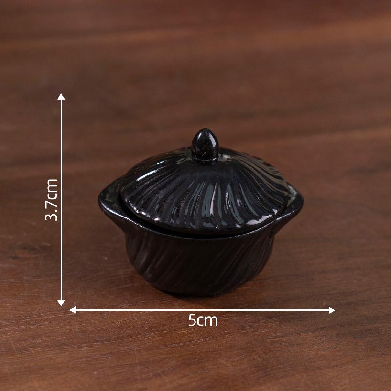 微景观创意仿真砂锅碗模型娃屋食玩 DIY装饰品配件迷你桌面小摆件