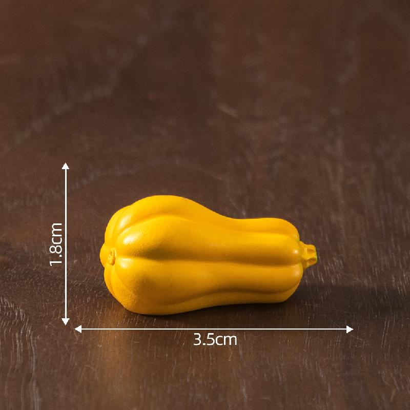 微景观创意仿真南瓜青椒小蔬菜食玩 diy装饰品发夹配件迷你小摆件