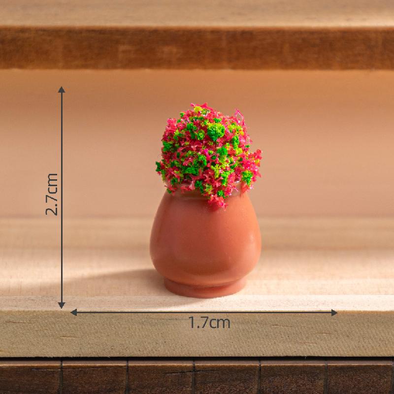 Tiểu cảnh cây cảnh mini giả, lọ sinh thái DIY, phụ kiện treo bàn tiểu cảnh mini (ZC-497)