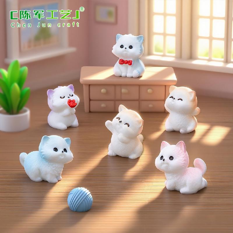 Mèo Con Dễ Thương Mini Nhà Búp Bê (PK-575)