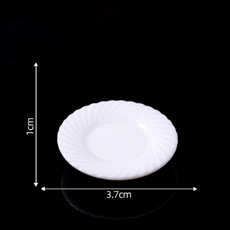 微景观创意陶瓷盘子食玩微缩模型娃娃屋 DIY装饰品配件迷你小摆件