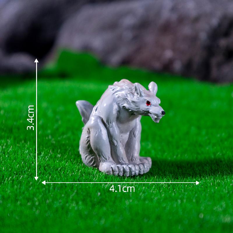 跨境外贸微景观创意万圣节骷髅木乃伊 DIY装饰品挂配件迷你小摆件