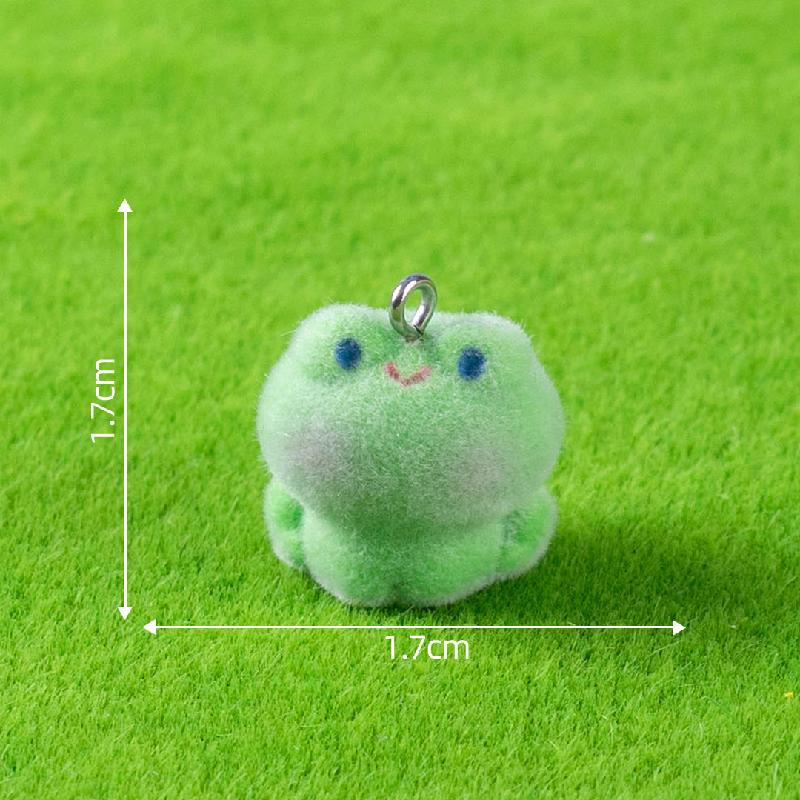 植绒公仔创意可爱小动物系列萌粒 DIY装饰品摆件包包钥匙扣挂配件