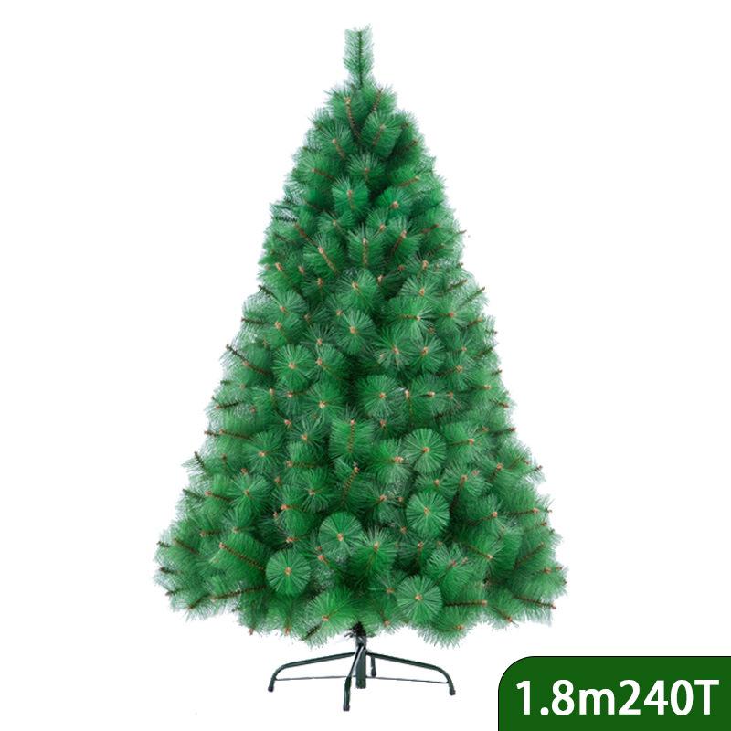 Cây thông Giáng Sinh mini giả 1.5m và 1.22m - cây thông dày đặc với lá thông giả, lý tưởng cho trang trí và quà tặng trong mùa lễ hội.