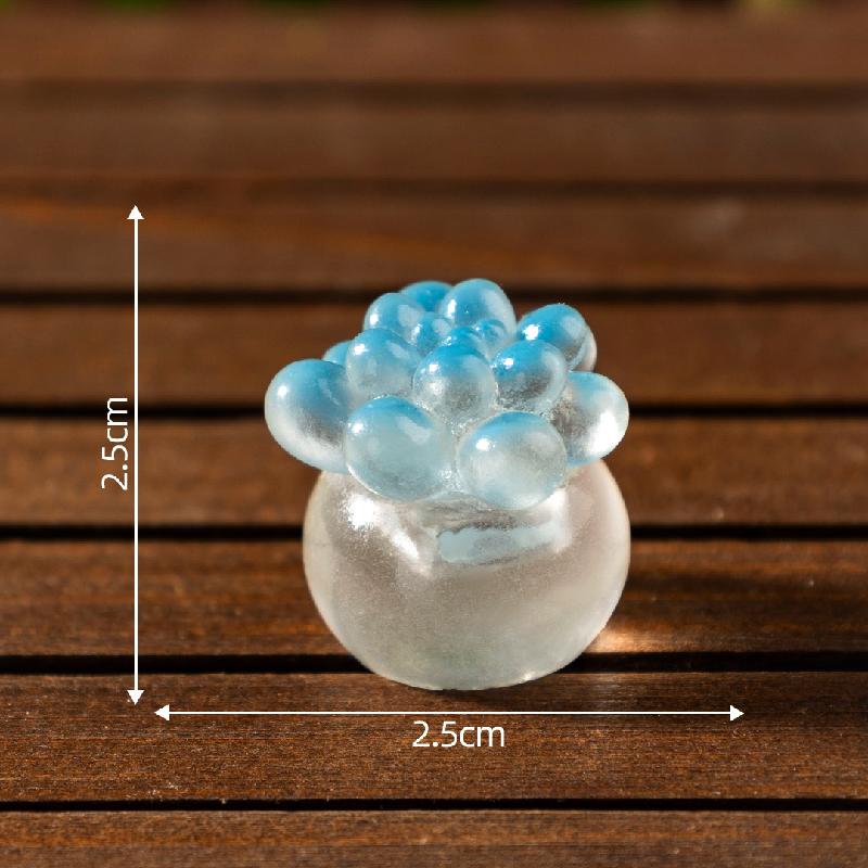 微景观夜光萌萌多肉仙人掌盆栽娃屋 DIY装饰品配件迷你桌面小摆件